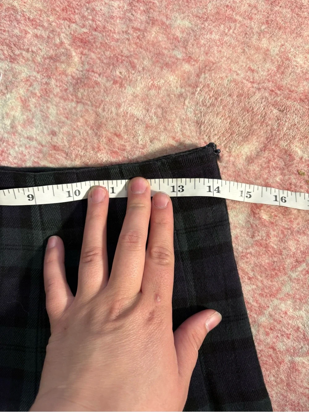 Brandy Melville Plaid Pleated High Waist Schoolgirl Skirt
